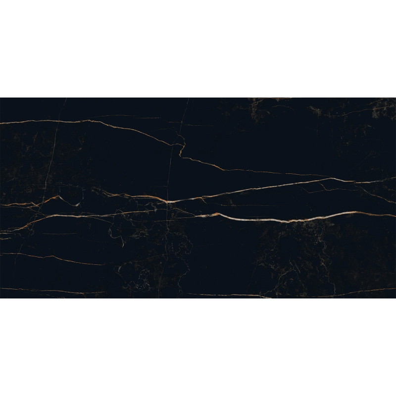 Mexen Flamingo Gres noir émaillé rect. G1, carreau sol-mur 120 x 60 cm, haute brillance - TL215-120-060-00