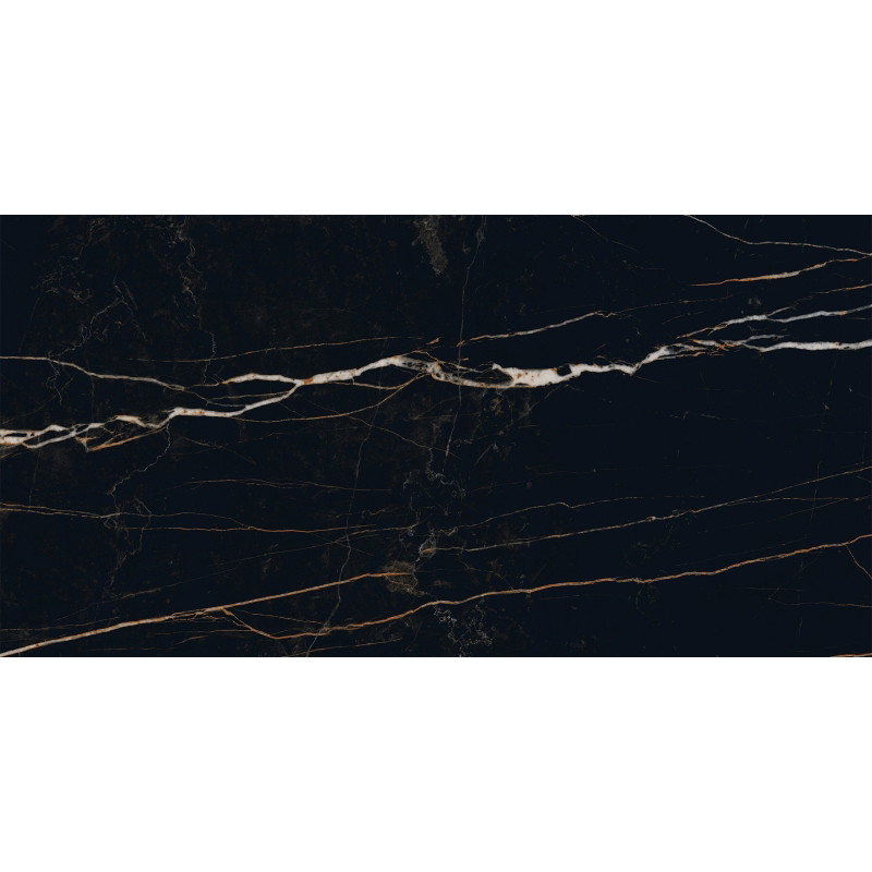 Mexen Flamingo Gres noir émaillé rect. G1, carreau sol-mur 120 x 60 cm, haute brillance - TL215-120-060-00