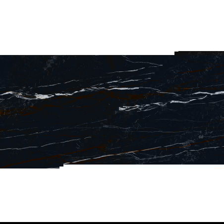 Mexen Flamingo Black grès émaillé rectifié G1, carreau sol-mur 120 x 60 cm, haute brillance - TL215-120-060-00