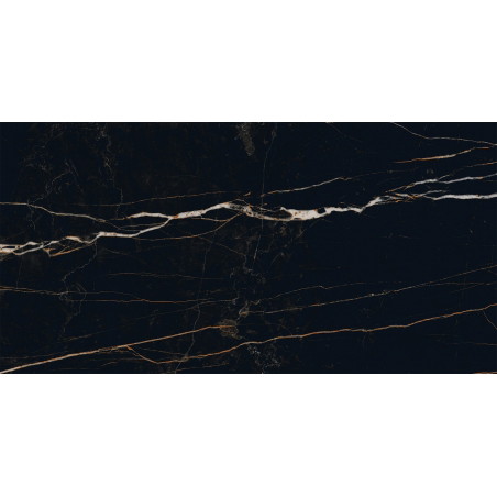 Mexen Flamingo Gres noir émaillé rect. G1, carreau sol-mur 120 x 60 cm, haute brillance - TL215-120-060-00