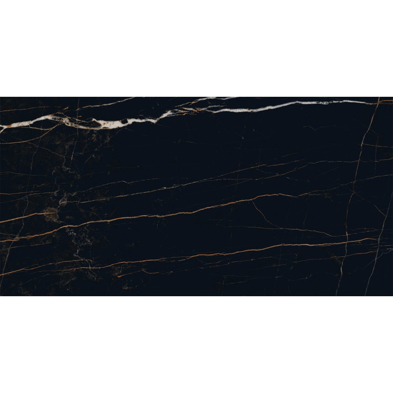 Mexen Flamingo Gres noir émaillé rect. G1, carreau sol-mur 120 x 60 cm, haute brillance - TL215-120-060-00