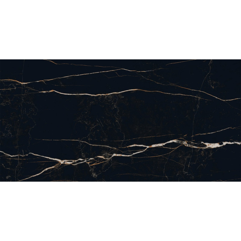 Mexen Flamingo Gres noir émaillé rect. G1, carreau sol-mur 120 x 60 cm, haute brillance - TL215-120-060-00
