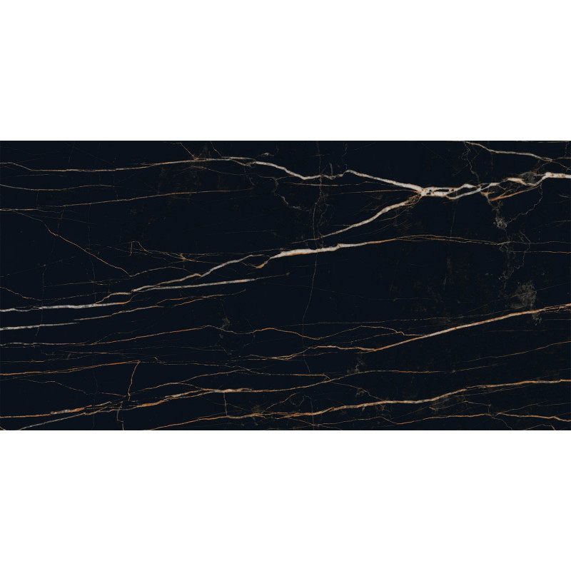 Mexen Flamingo Gres noir émaillé rect. G1, carreau sol-mur 120 x 60 cm, haute brillance - TL215-120-060-00