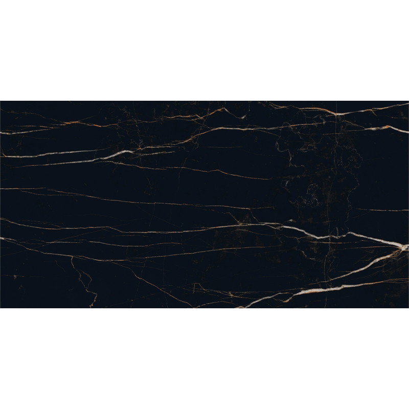 Mexen Flamingo Gres noir émaillé rect. G1, carreau sol-mur 120 x 60 cm, haute brillance - TL215-120-060-00