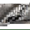 Mexen Lunar-B L cabine de douche battante droite 100 x 100 cm, transparent, or brossé - 832L-100-100-55-00-P