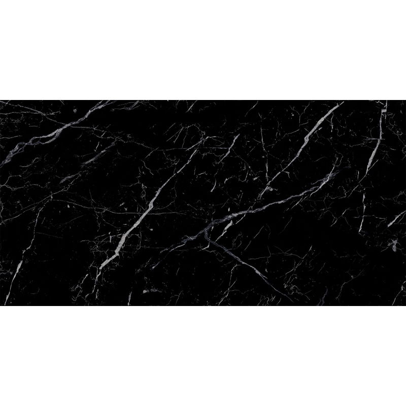 Mexen Simba Black grès émaillé rect. G1, carreau sol-mural 120 x 60 cm, haute brillance - TL210-120-060-00