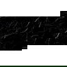 Mexen Simba Black grès émaillé rect. G1, carreau sol-mural 120 x 60 cm, haute brillance - TL210-120-060-00