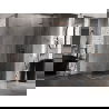Mexen Lunar-B L cabine de douche battante droite 85 x 80 cm, transparent, cuivre brossé - 832L-085-080-65-00-P