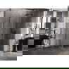 Mexen Lunar-B L cabine de douche battante droite 100 x 100 cm, transparent, gris canon brossé - 832L-100-100-66-00-P
