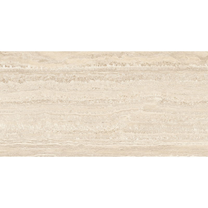Mexen Neo Travertino Crema grès émaillé rectifié G1, carreau sol-mur 120 x 60 cm, mat - TL302-120-060-02