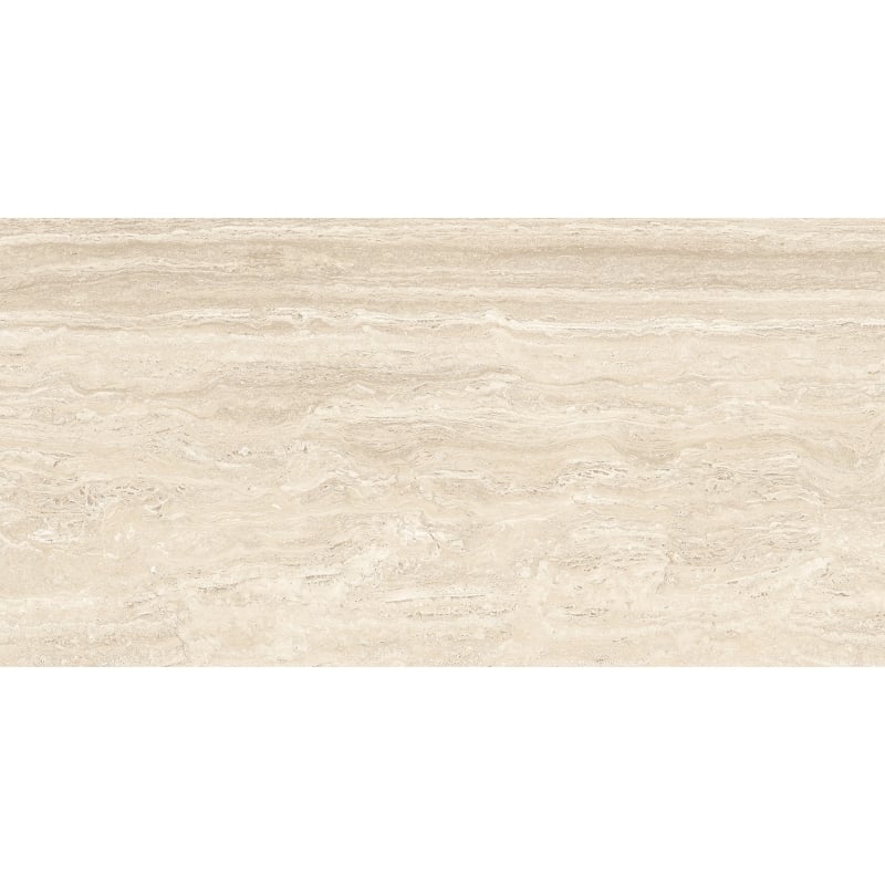 Mexen Neo Travertino Crème grès émaillé rectifié G1, carreau sol-mur 120 x 60 cm, mat - TL302-120-060-02