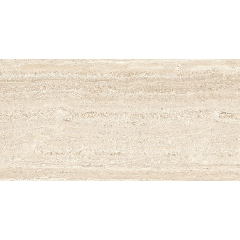 Mexen Neo Travertino Crema grès émaillé rectifié G1, carreau sol-mur 120 x 60 cm, mat - TL302-120-060-02