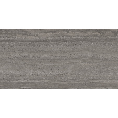 Mexen Neo Travertino Nero carrelage en grès émaillé rectifié G1, carreau mural et de sol 120 x 60 cm, mat - TL302-120-060-06