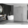 Mexen Kioto paroi de douche indépendante 110 x 200 cm, transparente 8 mm, chrome - 800-110-002-01-00