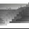 Mexen Kioto paroi de douche autoportante 110 x 200 cm, transparent 8 mm, Chrome - 800-110-002-01-00