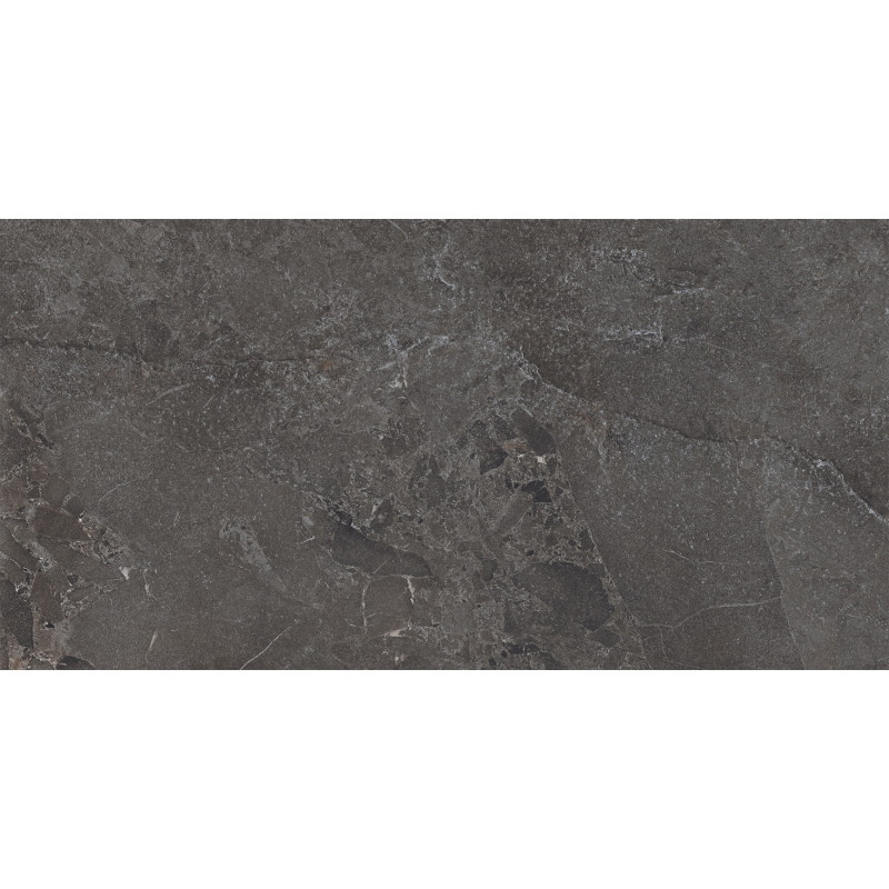 Mexen Terralite Grès graphite émaillé rectifié G1, carreau sol-mur 120 x 60 cm, mat - TL306-120-060-02