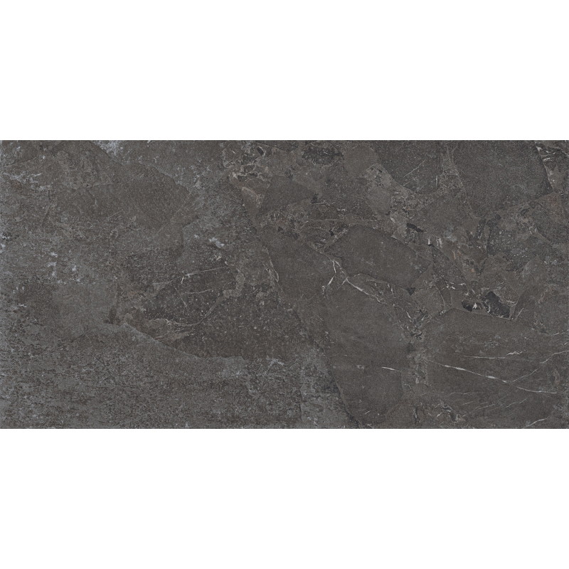 Mexen Terralite Grès graphite émaillé rectifié G1, carreau sol-mur 120 x 60 cm, mat - TL306-120-060-02
