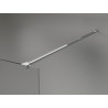 Mexen Lunar paroi de douche Walk-in droite 110 x 200 cm, transparente 8 mm, chromée - 830-110-000-01-00-P