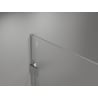 Mexen Lunar paroi de douche Walk-in droite 110 x 200 cm, transparente 8 mm, chromée - 830-110-000-01-00-P