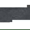 Mexen Dimona Nero grès émaillé rect. G1, carreau sol-mur 120 x 60 cm, mat - TL321-120-060-00
