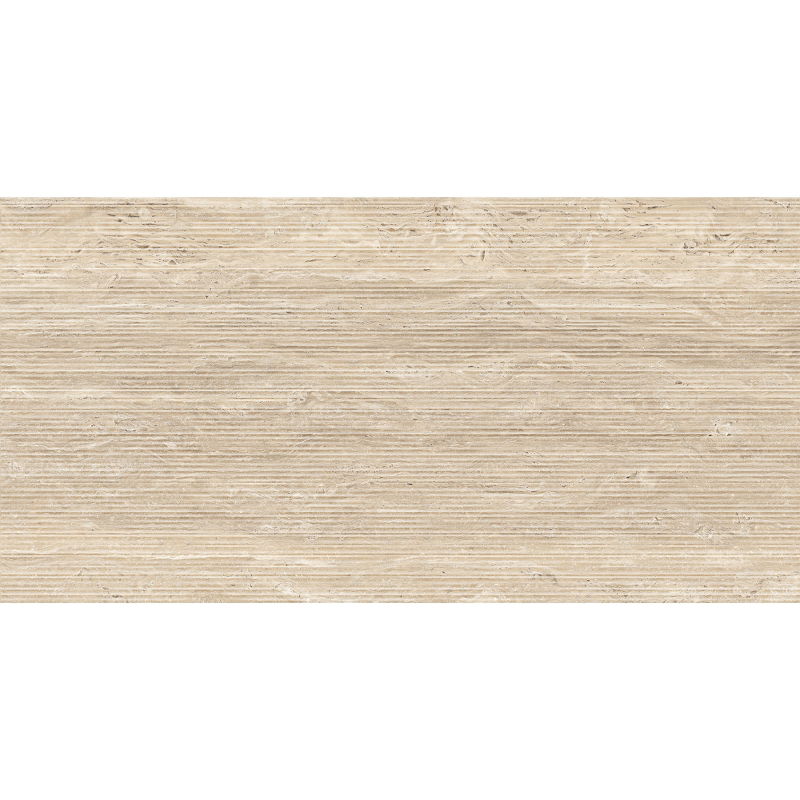 Mexen Neo Travertino Liner Natural grès émaillé rectifié. Carreau sol-mur 120 x 60 cm, mat - TL302-120-060-05