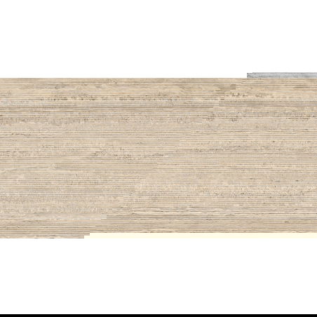 Mexen Neo Travertino Liner Natural grès émaillé rectifié. Carreau sol-mur 120 x 60 cm, mat - TL302-120-060-05