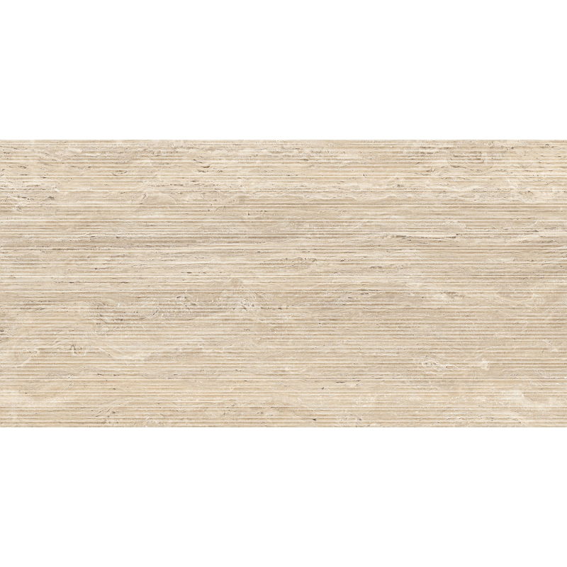 Mexen Neo Travertino Liner Natural grès émaillé rectifié. Carreau sol-mur 120 x 60 cm, mat - TL302-120-060-05