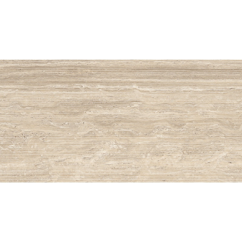 Mexen Neo Travertino Liner Natural grès émaillé rect. G1, carreau sol-mur 120 x 60 cm, mat - TL302-120-060-05