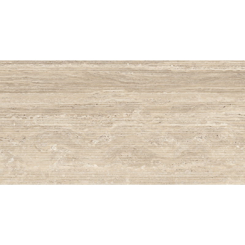 Mexen Neo Travertino Liner Natural grès émaillé rectifié. Carreau sol-mur 120 x 60 cm, mat - TL302-120-060-05