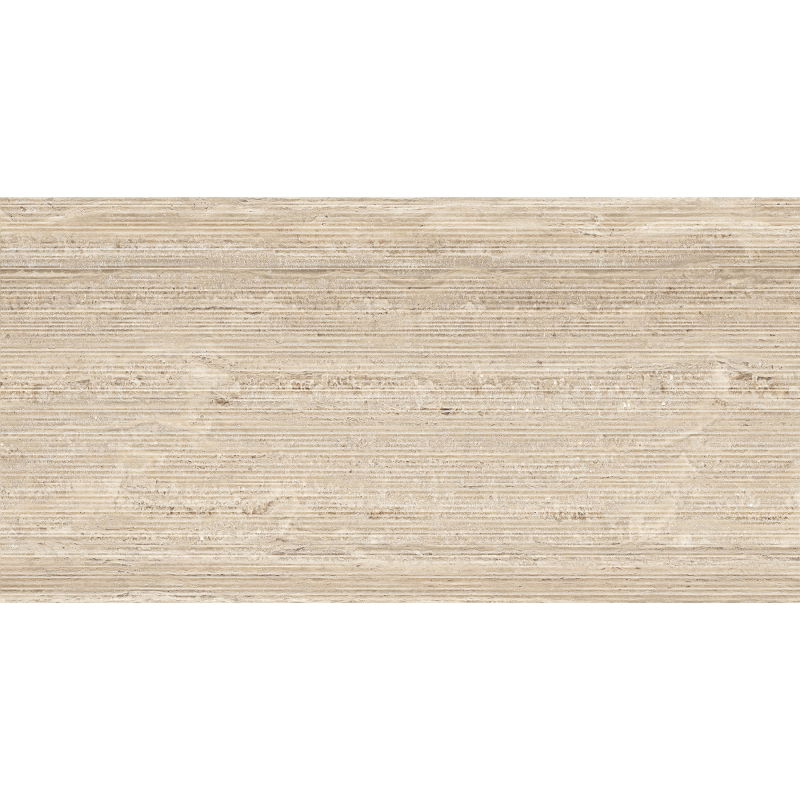 Mexen Neo Travertino Liner Natural grès émaillé rectifié. Carreau sol-mur 120 x 60 cm, mat - TL302-120-060-05