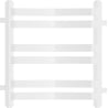 Mexen Loop radiateur de salle de bain d'angle 500 x 375 mm, 253 W, blanc - W129-0500-350-00-20