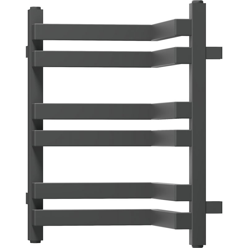 Radiateur de salle de bain Mexen Loop 500 x 375 mm, 253 W, anthracite - W129-0500-350-00-66