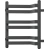 Mexen Loop radiateur d'angle de salle de bain 500 x 375 mm, 253 W, anthracite - W129-0500-350-00-66