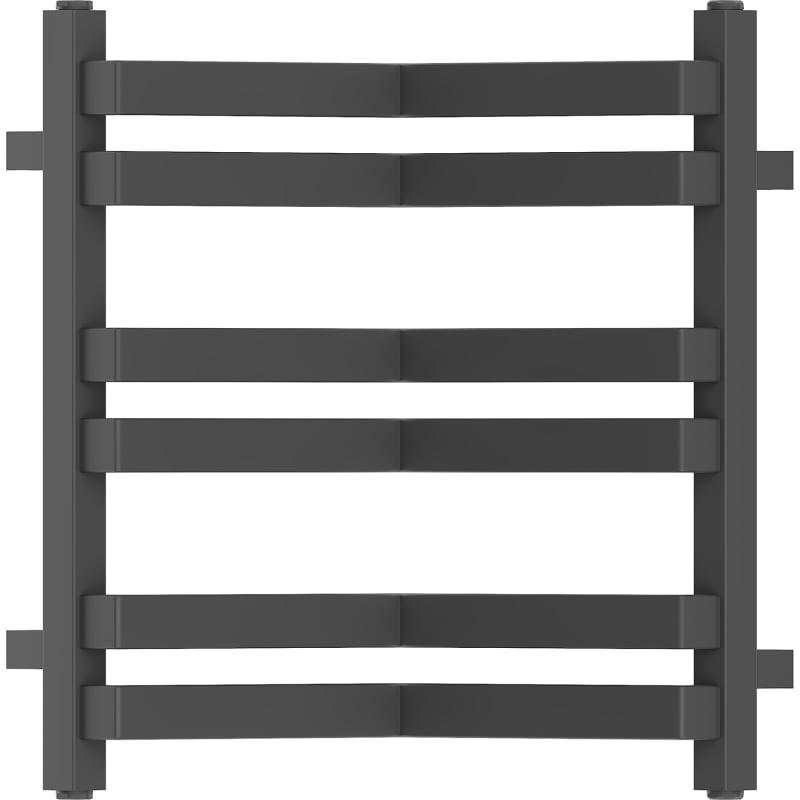 Mexen Loop radiateur d'angle de salle de bain 500 x 375 mm, 253 W, anthracite - W129-0500-350-00-66
