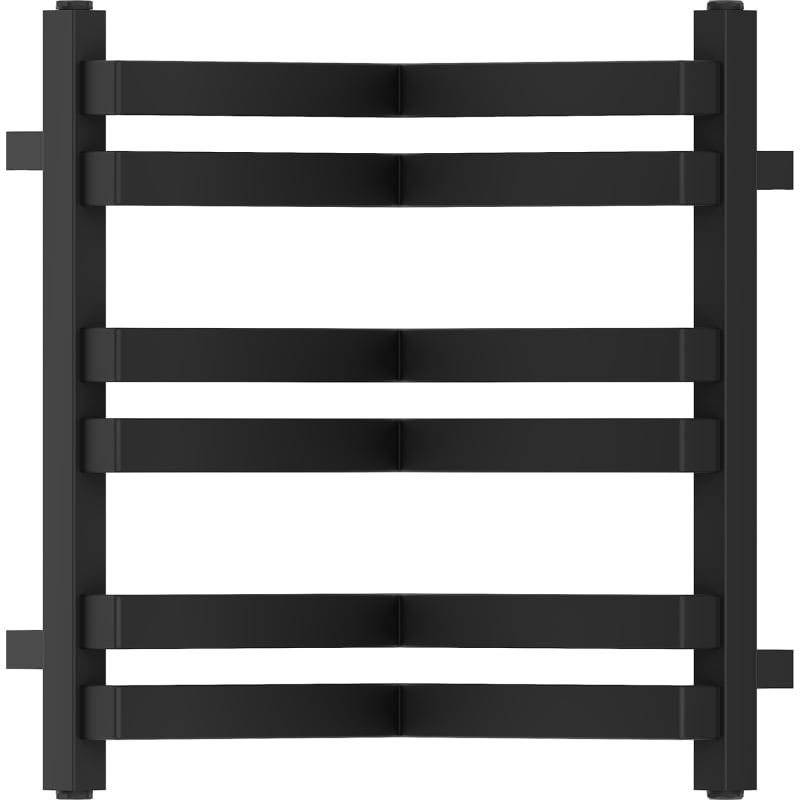 Mexen Loop radiateur de salle de bain d'angle 500 x 375 mm, 253 W, noir - W129-0500-350-00-70