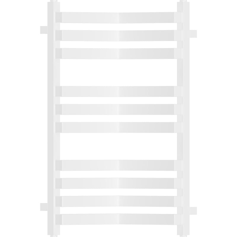 Mexen Loop radiateur de salle de bain d'angle 750 x 375 mm, 413 W, blanc - W129-0750-350-00-20
