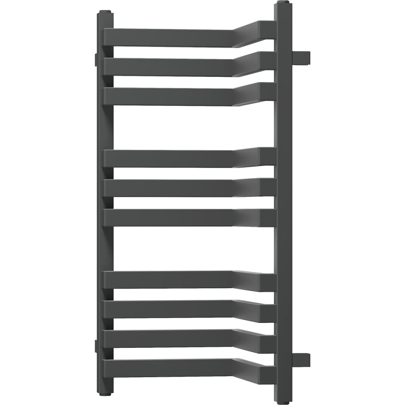 Mexen Loop radiateur de salle de bains d'angle 750 x 375 mm, 413 W, anthracite - W129-0750-350-00-66
