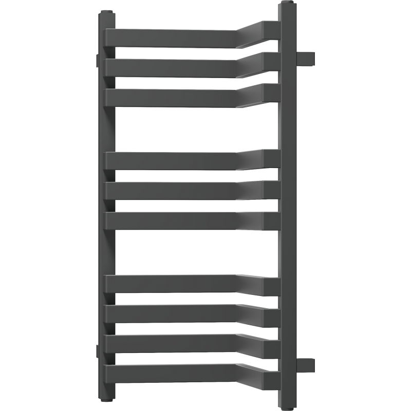 Radiateur de salle de bains Mexen Loop 750 x 375 mm, 413 W, anthracite - W129-0750-350-00-66