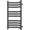Mexen Loop radiateur de salle de bains d'angle 750 x 375 mm, 413 W, anthracite - W129-0750-350-00-66
