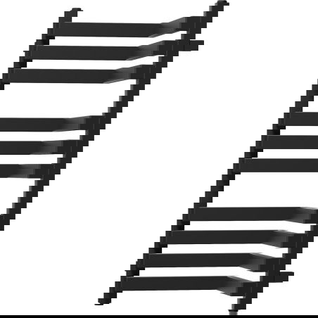 Mexen Loop radiateur de salle de bain 750 x 375 mm, 413 W, noir - W129-0750-350-00-70