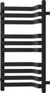 Mexen Loop radiateur de salle de bain d'angle 750 x 375 mm, 413 W, noir - W129-0750-350-00-70