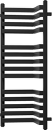 Mexen Loop radiateur d'angle de salle de bains 1000 x 375 mm, 572 W, noir - W129-1000-350-00-70