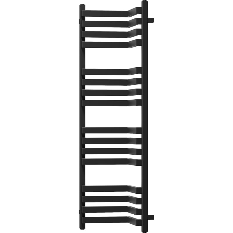 Mexen Loop radiateur d'angle de salle de bain 1250 x 375 mm, 666 W, noir - W129-1250-350-00-70