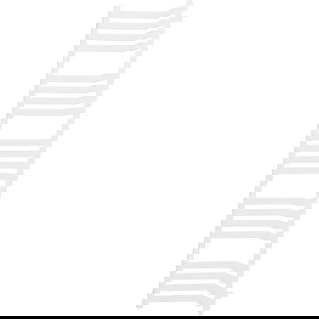 Radiateur de salle de bain Mexen Loop 1600 x 375 mm, 837 W, blanc - W129-1600-350-00-20