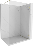 Mexen Lunar Paroi de douche Walk-in droite 110 x 200 cm, transparent 8 mm, or - 830-110-000-50-00-P