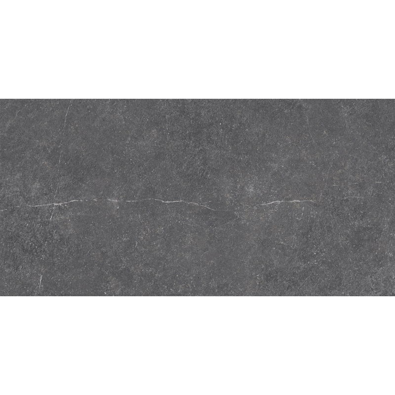 Mexen Deago Anthracite grès émaillé rectifié G1, carreau de sol et mur 120 x 60 cm, mat - TL326-120-060-03