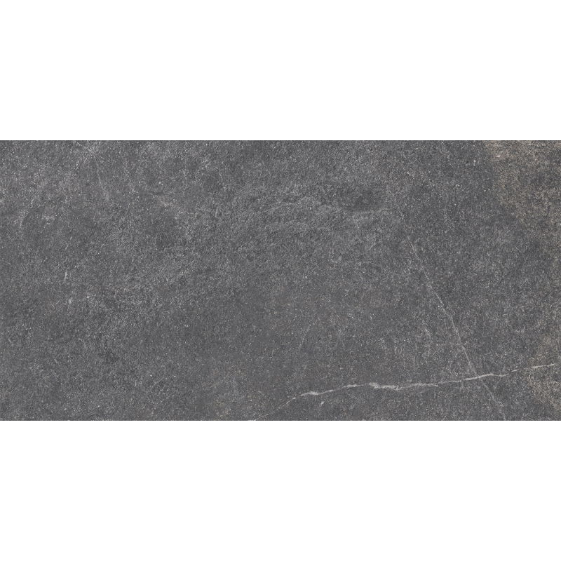 Mexen Deago Anthracite grès émaillé rectifié G1, carreau de sol et mur 120 x 60 cm, mat - TL326-120-060-03
