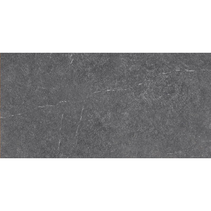 Mexen Deago Anthracite grès émaillé rectifié G1, carreau de sol et mur 120 x 60 cm, mat - TL326-120-060-03