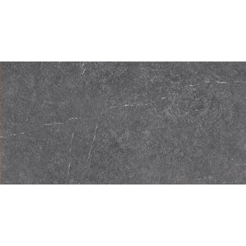Mexen Deago Grès antracite émaillé rectifié G1, carreau de sol et mural 120 x 60 cm, mat - TL326-120-060-03