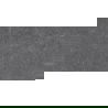 Mexen Deago Anthracite grès émaillé rectifié G1, carreau sol-mur 120 x 60 cm, mat - TL326-120-060-03